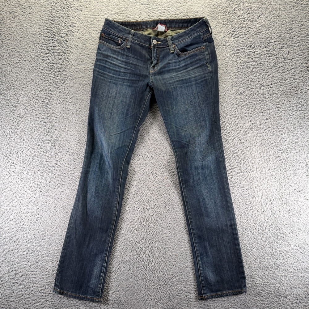 Lucky Brand Jeans Womens 6 Blue Denim‎ Cotton Bootcut Leg Faded Stretch Workwear